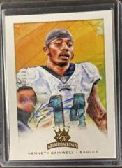 Kenneth Gainwell [Signature Gold] Football Cards 2021 Panini Chronicles Gridiron Kings Prices