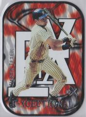 Derek Jeter [Red] Baseball Cards 2000 Skybox EX EXceptional Prices