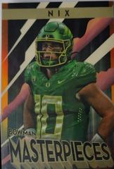 Bo Nix [Orange] #BM-6 Football Cards 2022 Bowman's Best University Masterpieces Prices