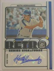 Keith Hernandez Baseball Cards 2021 Panini Donruss Optic Retro Signature Series Prices