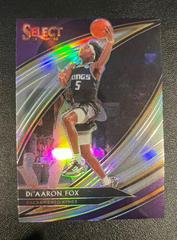 De'Aaron Fox [Silver Prizm] Basketball Cards 2018 Panini Select Prices
