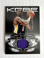 Kobe Bryant [Memorabilia] #16 Basketball Cards 2012 Panini Kobe Anthology Prices