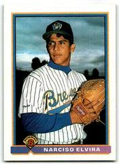 Narciso Elvira #47 Baseball Cards 1991 Bowman Prices
