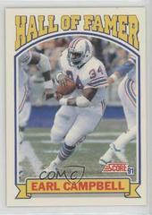 Earl Campbell #674 Football Cards 1991 Score Prices