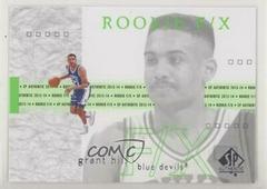 Grant Hill [2001 SP Rookie FX] #55 Basketball Cards 2013 SP Authentic Prices