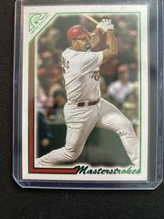 Albert Pujols [Green] #MS-11 Baseball Cards 2022 Topps Gallery Masterstrokes Prices