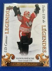 Manon Rheaume Hockey Cards 2023 Upper Deck Tim Hortons Legends UD Canvas Legends Prices