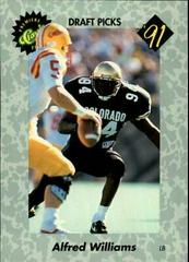 Alfred Williams Football Cards 1991 Classic Prices