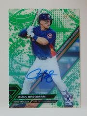 Alex Bregman [Autograph Green Rainbow] Baseball Cards 2017 Topps High Tek Prices