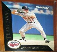 Chuck Knoblauch #6 Baseball Cards 1992 Pinnacle Team 2000 Prices