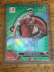 Anton Stach [Green Wave] #BCA-AS Soccer Cards 2022 Topps Finest Bundesliga Autographs Prices
