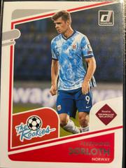 Alexander Sorloth Soccer Cards 2021 Panini Donruss Road to Qatar The Rookies Prices