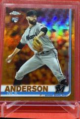 Nick Anderson [Orange Refractor] #20 Baseball Cards 2019 Topps Chrome Update Prices