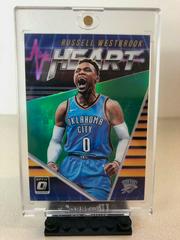 Russell Westbrook [Green] #10 Basketball Cards 2018 Panini Donruss Optic All Heart Prices