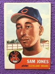 Sam Jones Baseball Cards 1953 Topps Prices