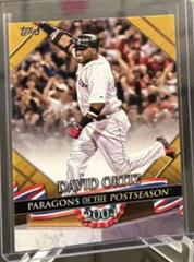 David Ortiz [Gold] #PP-2 Baseball Cards 2022 Topps Update Paragons of the Postseason Prices