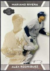 Alex Rodriguez, Mariano Rivera [Silver Gold] Baseball Cards 2007 Topps CO Signers Prices