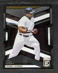 Frank Thomas [Gold] Baseball Cards 2023 Panini Chronicles Elite Prices