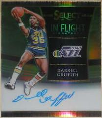 Darrell Griffith [Neon Green Prizm] Basketball Cards 2018 Panini Select in Flight Signatures Prices