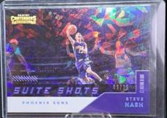 Steve Nash [Cracked Ice] #8 Basketball Cards 2021 Panini Contenders Suite Shots Prices