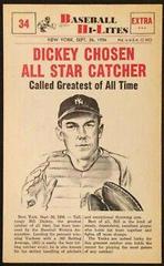 Dickey Chosen #34 Baseball Cards 1960 NU Card Baseball Hi Lites Prices