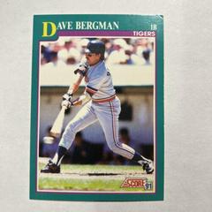 Dave Bergman #562 Baseball Cards 1991 Score Prices