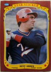Kent Hrbek #64 Baseball Cards 1986 Fleer Star Stickers Prices