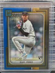 Eury Perez [Sapphire] Baseball Cards 2023 Topps Museum Collection Prices
