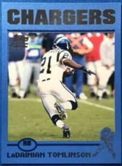 LaDainian Tomlinson [Signed Jersey Blue] Football Cards 2004 Topps Signature Edition Prices