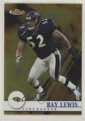 Ray Lewis #36 Football Cards 2001 Topps Finest Prices