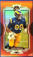 Aaron Donald [Red] #87 Football Cards 2021 Panini Legacy Prices