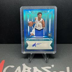 Aaron Wiggins [Jersey Autograph Blue Flood] #217 Basketball Cards 2021 Panini Obsidian Prices