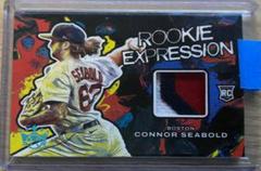 Connor Seabold [Blue] Baseball Cards 2022 Panini Diamond Kings Rookie Expression Prices