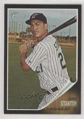 Mike Stanton [Black Border] #C64 Baseball Cards 2011 Topps Heritage Chrome Prices