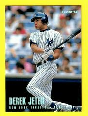 Derek Jeter #184 Baseball Cards 1996 Fleer Tiffany Prices
