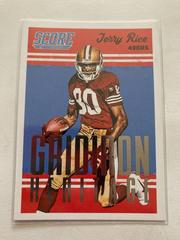 Jerry Rice #25 Football Cards 2015 Panini Score Gridiron Heritage Prices