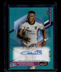 Ousseni Bouda [Aqua Refractor] #A-OB Soccer Cards 2023 Finest MLS Autograph Prices