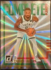 Damian Lillard [Red Green] #7 Basketball Cards 2023 Panini Donruss Complete Players Prices