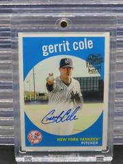 Gerrit Cole #59FF-GC Baseball Cards 2023 Topps Archives 1959 Fan Favorites Autographs Premium Prices