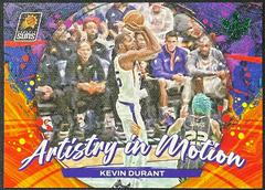Kevin Durant [Jade] #10 Basketball Cards 2023 Panini Court Kings Artistry in Motion Prices
