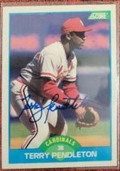 Terry Pendleton #137 Baseball Cards 1989 Score Prices