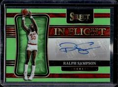 Ralph Sampson [Green Prizm] #IF-RSP Basketball Cards 2021 Panini Select In Flight Signatures Prices