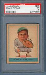 Frank Pytlak #245 Baseball Cards 1938 Goudey Prices