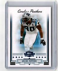 Julius Peppers [Retail Blue] #140 Football Cards 2006 Panini Donruss Threads Prices
