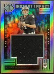 Aidan O'Connell [Blue] #1 Football Cards 2023 Panini Illusions Instant Impact Prices
