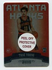 Trae Young [Red] #108 Basketball Cards 2018 Panini Dominion Prices