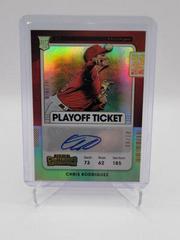 Chris Rodriguez [Autograph Playoff] #184 Baseball Cards 2021 Panini Contenders Prices
