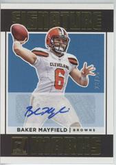 Baker Mayfield Football Cards 2018 Donruss Signature Marks Prices