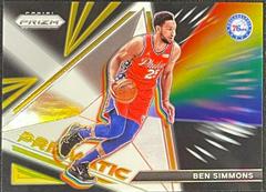 Ben Simmons [Gold Prizm] #12 Basketball Cards 2021 Panini Prizm Prizmatic Prices