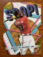 Ronald Acuna Jr. [Gold] Baseball Cards 2023 Topps Pristine Oh Snap Prices
